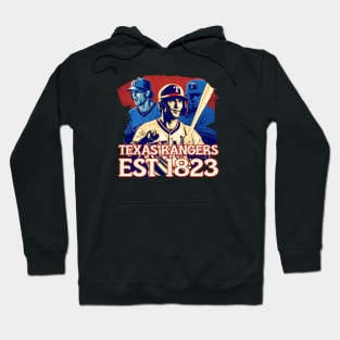 TEXAS RANGERS EST 1823 Hoodie